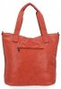 Duża Torebka Damska Shopper Bag XXL firmy Hernan HB0363 Ceglasta